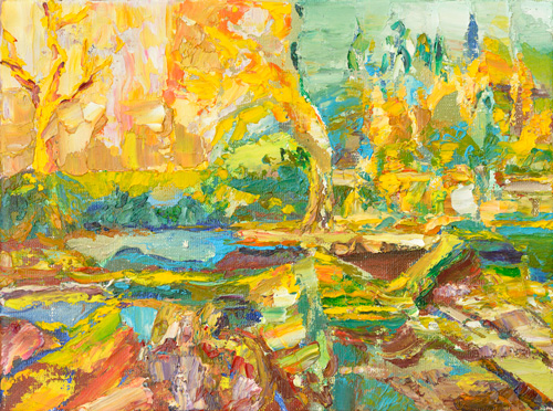Pavel Feyerabend - Paradiesische Landschaft